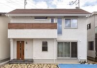 注文住宅　平塚市　外観　デザイン　そとん壁　塗り壁　外壁　自然素材　予算